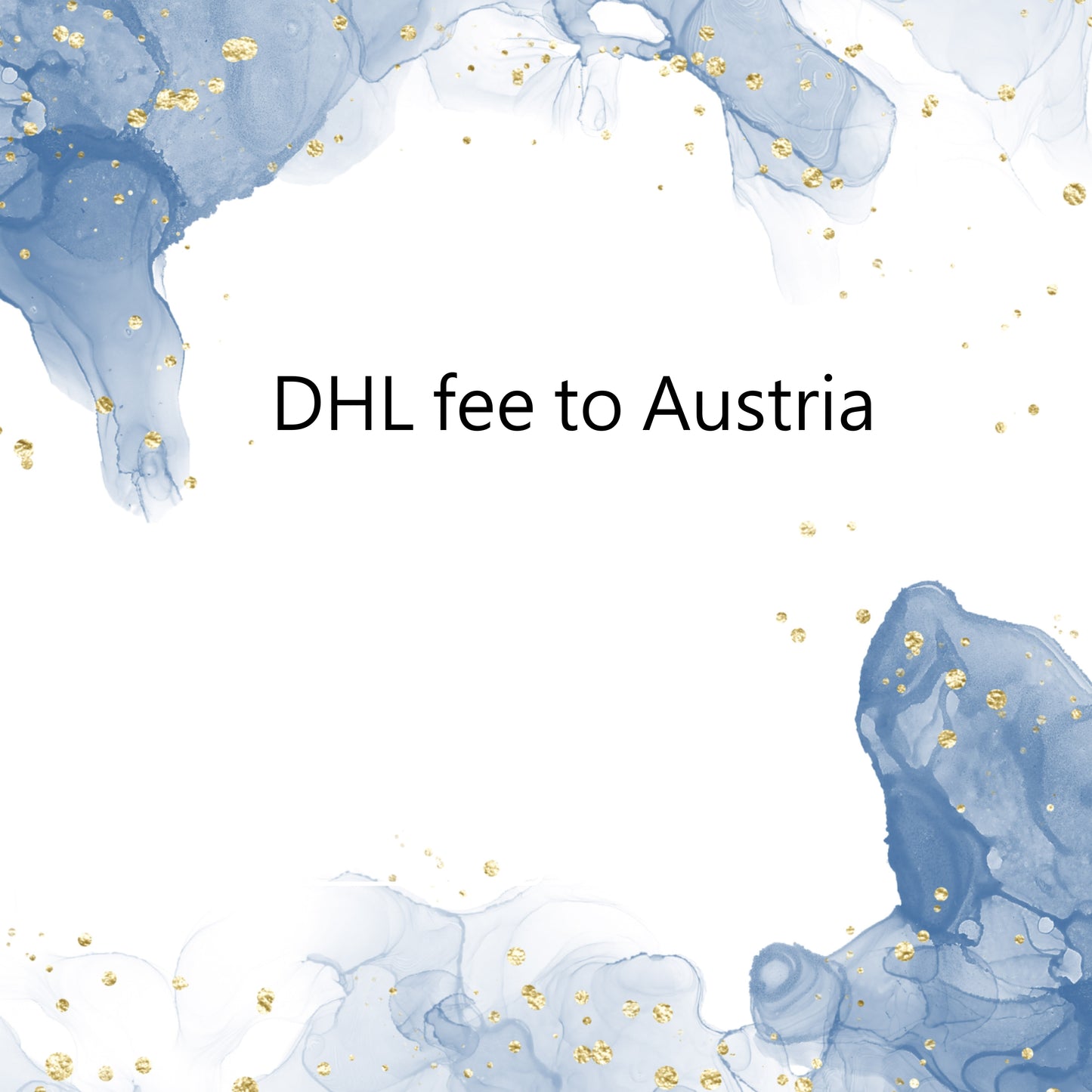 DHL fee to Austria