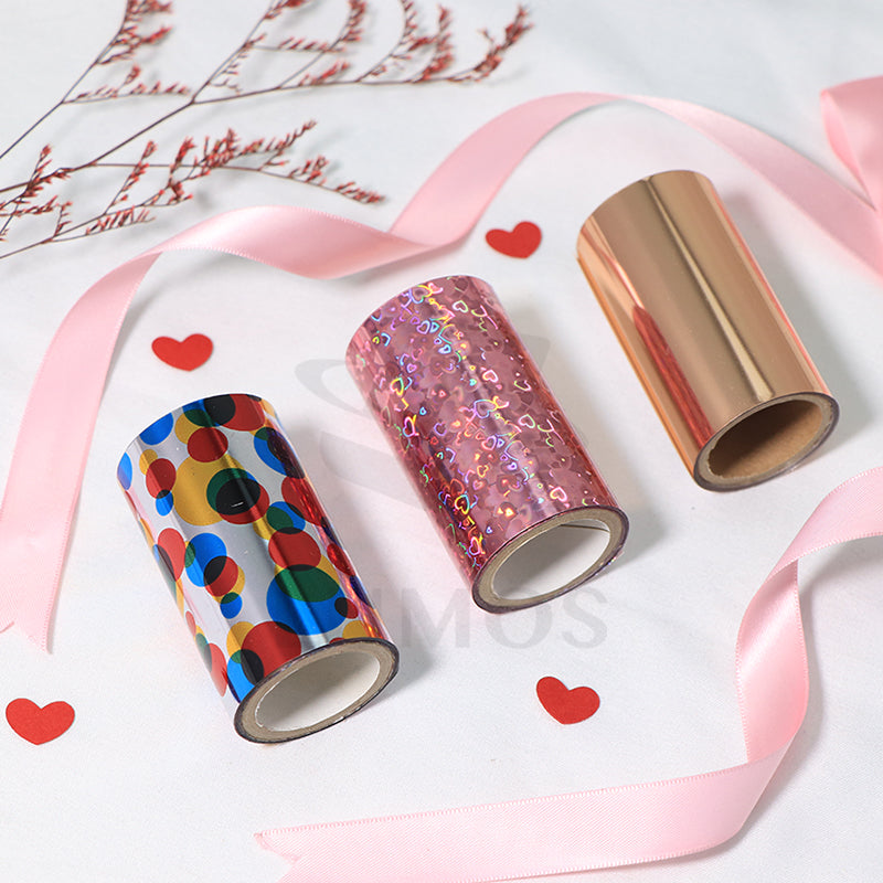 Valentine's Diamond Heart 3-color Set Foil│for Toner / Glue Pen