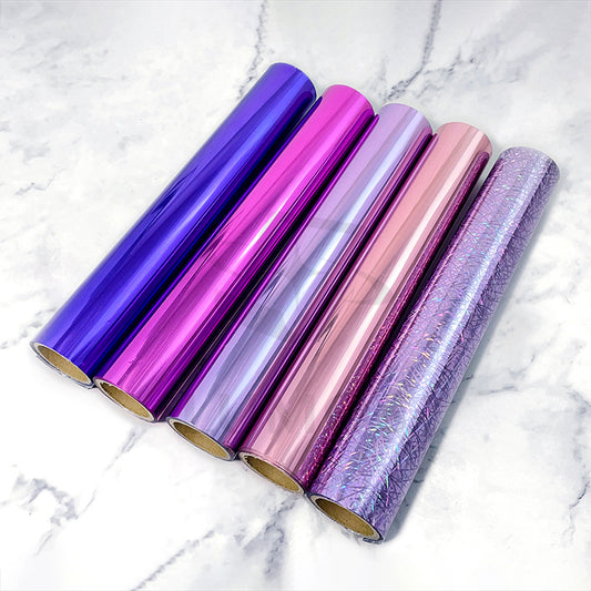 紫晶系列 燙金箔│碳粉過護貝機、膠水筆 專用