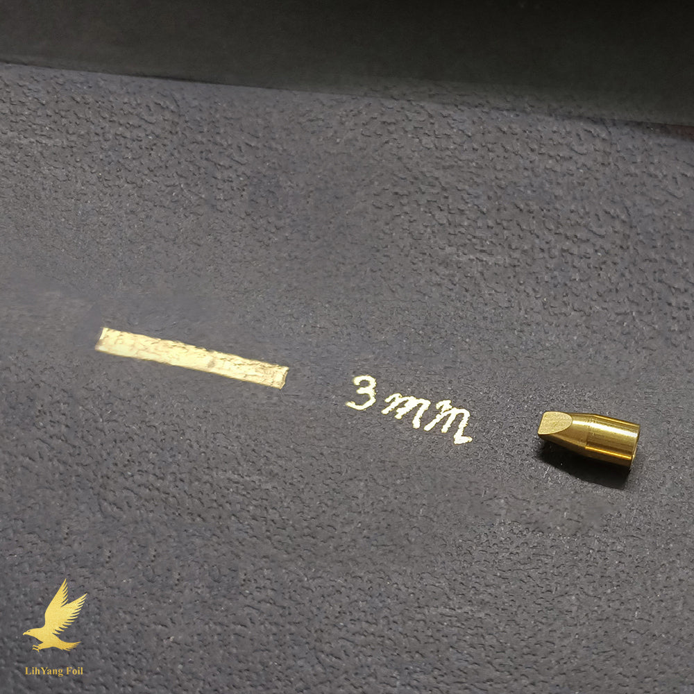 【立揚燙金筆專用】替換式-平尖筆頭 哥德體