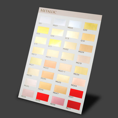 6-color Lux Set Hot Stamping Foil│for Stamping Pen