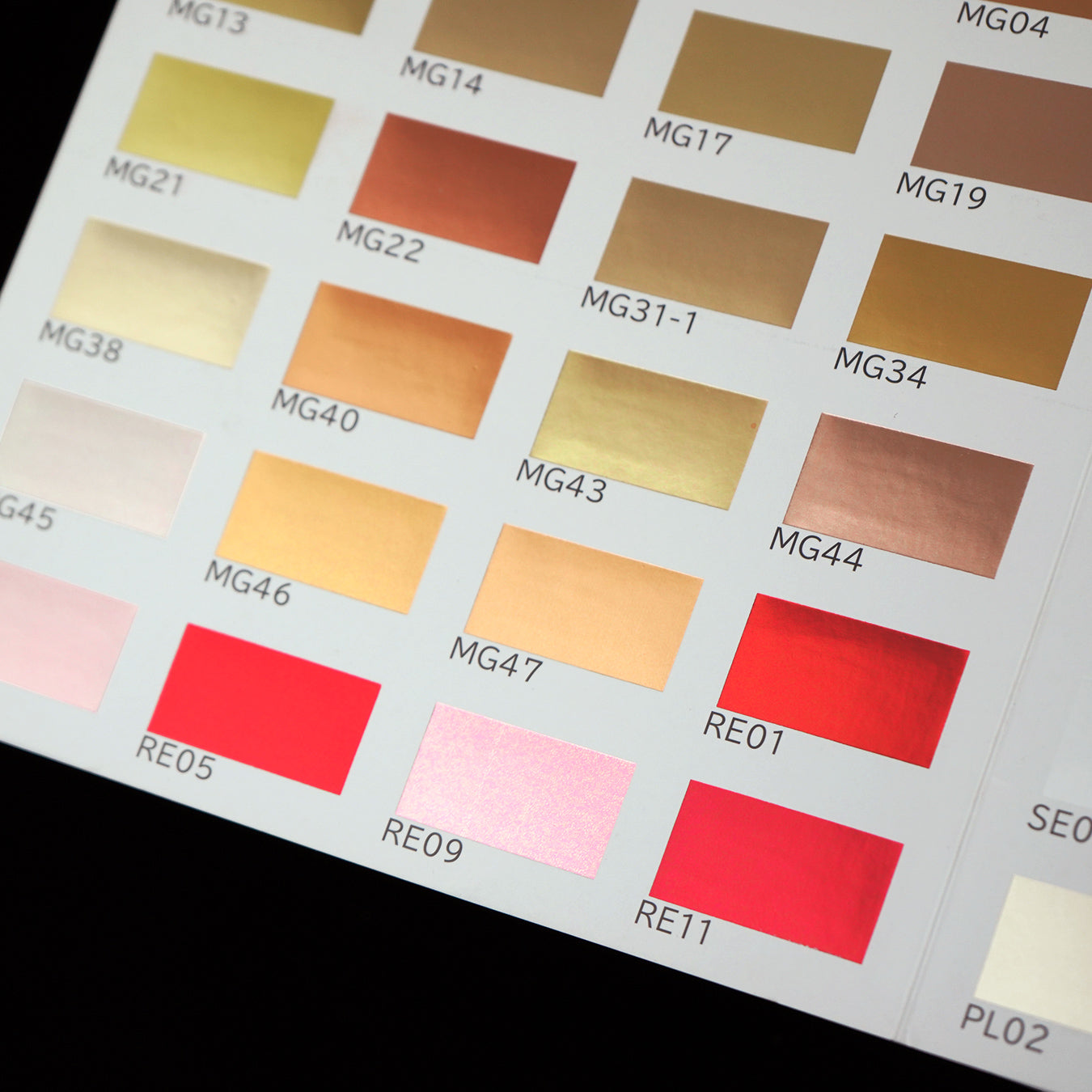 6-color Lux Set Hot Stamping Foil│for Stamping Pen