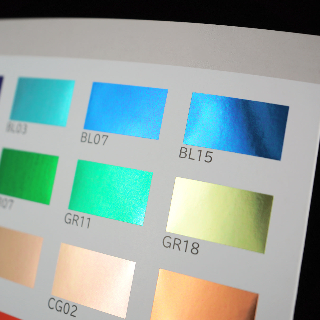 6-color Lux Set Hot Stamping Foil│for Stamping Pen