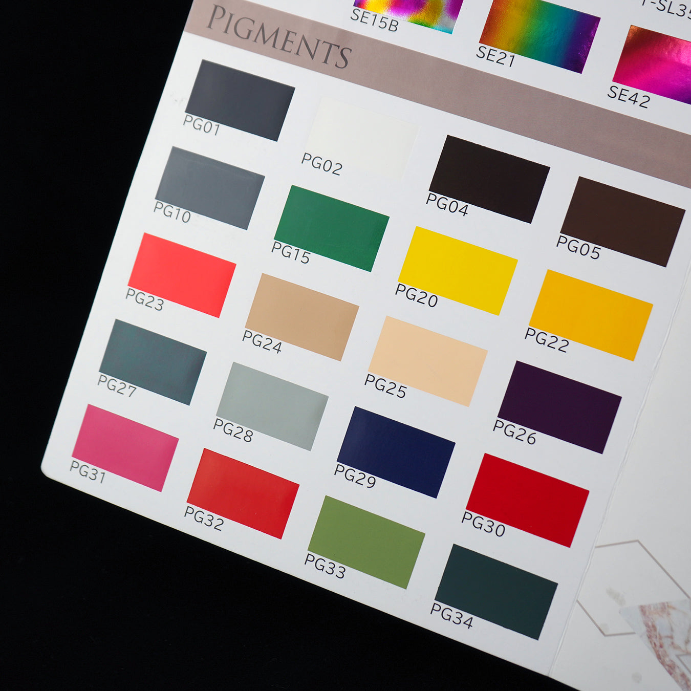 6-color Lux Set Hot Stamping Foil│for Stamping Pen