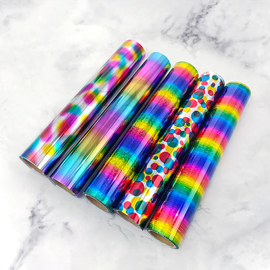 彩虹系列 燙金箔│碳粉過護貝機、膠水筆 專用