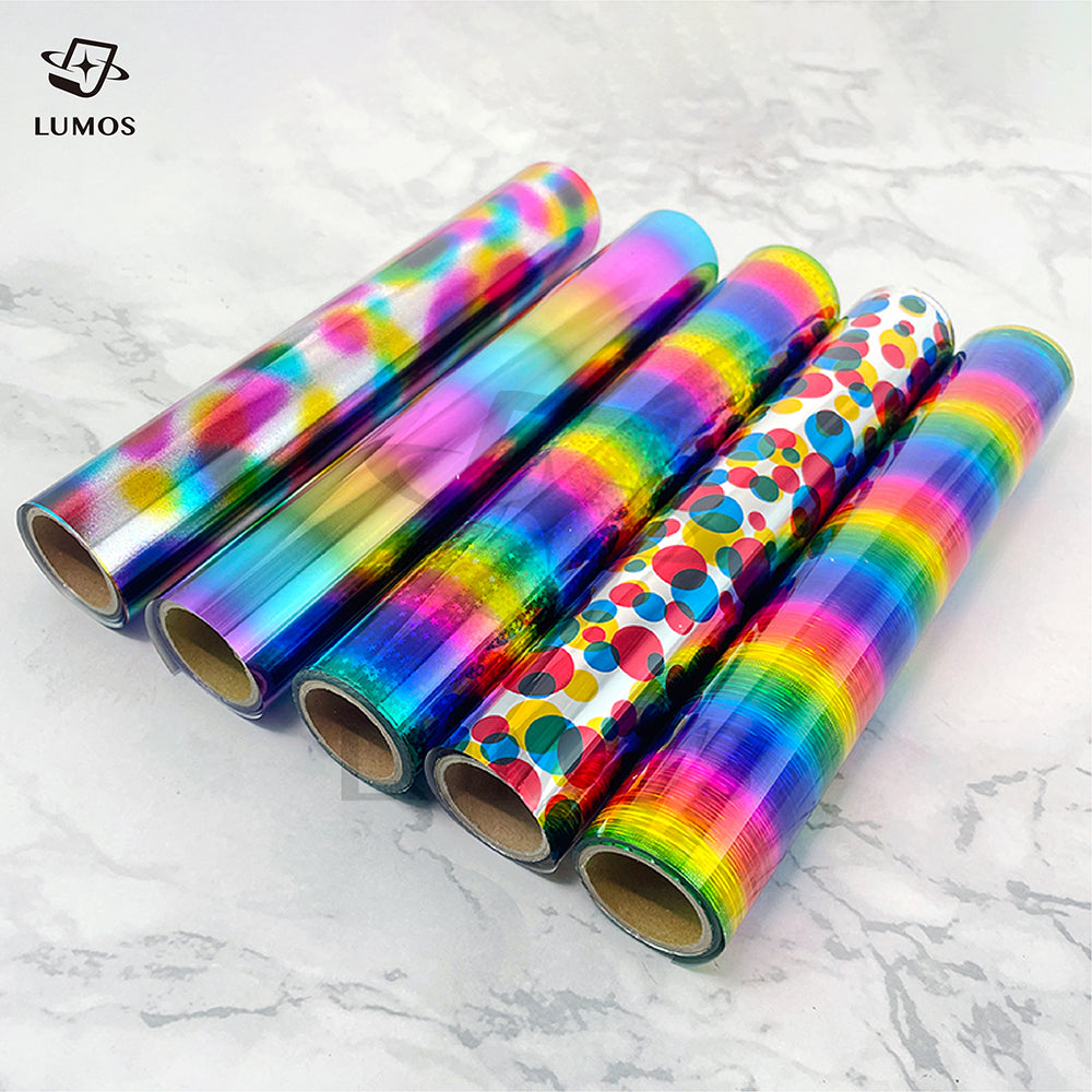 彩虹系列 燙金箔│碳粉過護貝機、膠水筆 專用